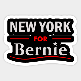 New York for Bernie Sticker